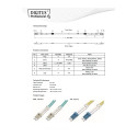 DIGITUS Fiber Optic Patch Cord, LC/LC Multimode 50/125 µ, OM3, Duplex, 20m
