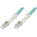 DIGITUS Fiber Optic Patch Cord, LC/LC Multimode 50/125 µ, OM3, Duplex, 20m