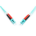 DIGITUS Fiber Optic Patch Cord, LC/LC Multimode 50/125 µ, OM3, Duplex, 5m