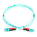 DIGITUS Fiber Optic Patch Cord, LC/LC Multimode 50/125 µ, OM3, Duplex, 10m