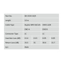 DIGITUS Fiber Optic Patch Cord, LC/LC Multimode 50/125 µ, OM3, Duplex, 10m