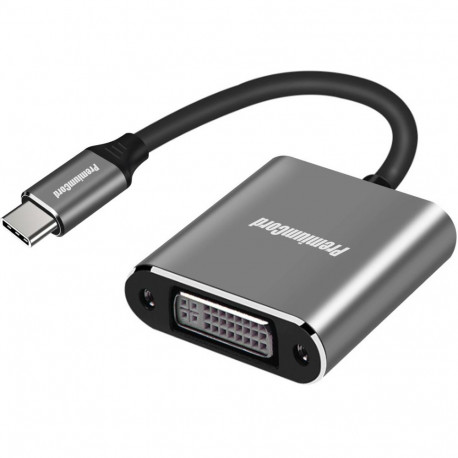 PremiumCord Adapter USB-C to DVI, resolution 1920 x 1200 pixels at 60 Hz