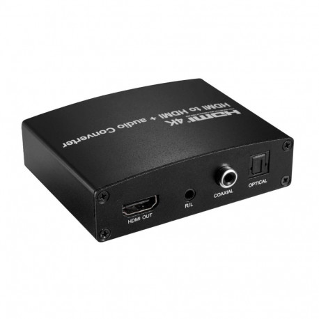PremiumCord HDMI 4K Audio extractor, outputs: stereo jack, SPDIF Toslink, RCA