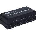 PremiumCord lüliti HDMI 2-2 3D 4K@60Hz 1080p