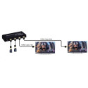 PremiumCord lüliti HDMI 2-2 3D 4K@60Hz 1080p