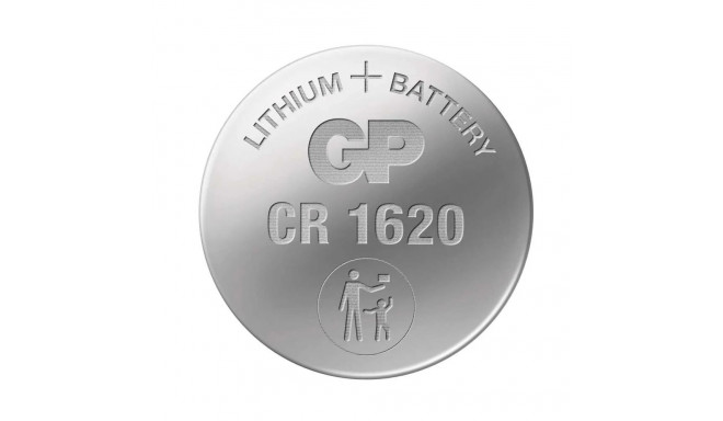 GP Lithium battery CR1620 (DL1620), 3V, 1 pc