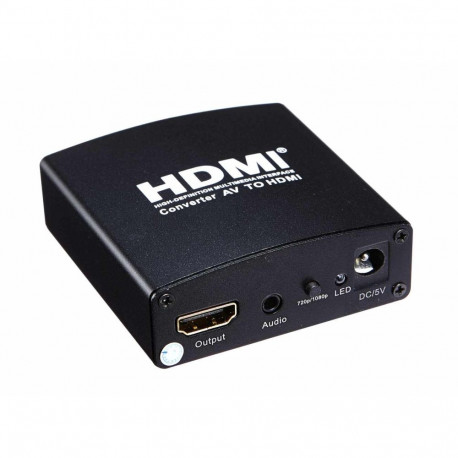 PremiumCord AV Composite Video+Audio to HDMI Scaler