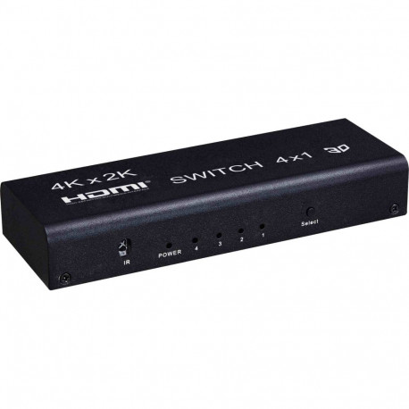PremiumCord HDMI switch 4:1 with audio output ( stereo, Toslink, coaxial )