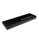 PremiumCord HDMI splitter 1-16 Port metal with power adapter, 4K, FULL HD, 3D