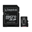 Kingston Canvas Select Plus microSDXC 64GB U1/V10/A1, čtení 100MB/s + SD adaptér