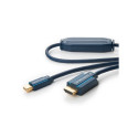 ClickTronic HQ OFC cable mini DisplayPort - HDMI type A, gold plated, 3D, M/M, 3m