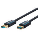 ClickTronic HQ OFC extension USB3.0 cable, A-A, gold plated, 3m
