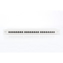 DIGITUS Patch panel, Cat6A 19" 24xSTP RJ45, 1U