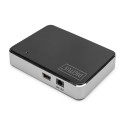 DIGITUS USB 2.0 4-Port Hub with power 5V/2A black