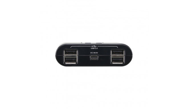 ATEN 2-Port USB 2.0 Peripheral Switch 2:4  US224