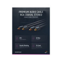 ClickTronic kaabel HQ OFC 2xCinch - 2xCinch RCA, M/M 0,5m