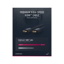 ClickTronic HQ OFC cable HDMI male  HDMI male, gold plated, HDMI High Speed with Ethernet, 3D, 5m