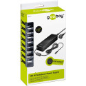 goobay Power adapter 150W for notebooks 230V na 12-24V Max.8.5A s USB