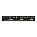 ATEN 2x4-port DVI/HDMI KVMP USB switch, USB port, audio, combo cables