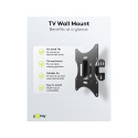 goobay LCD wall bracket  17-42 inch (43 - 107 cm) black color
