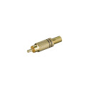 Connector Cinch M gold platted