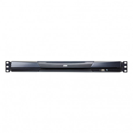 ATEN 8-port Cat.5 KVM PS/2+USB, OSD, dual rail rack, 17" LCD, touchpad, klávesnice
