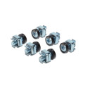 PremiumCord Montage set,4xM6 Screws, 4xM6 Nuts, 4xM6 Washers