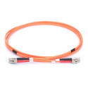 DIGITUS Fiber Optic Patch Cord, LC/LC Multimode 50/125 µ, Duplex Length 10m