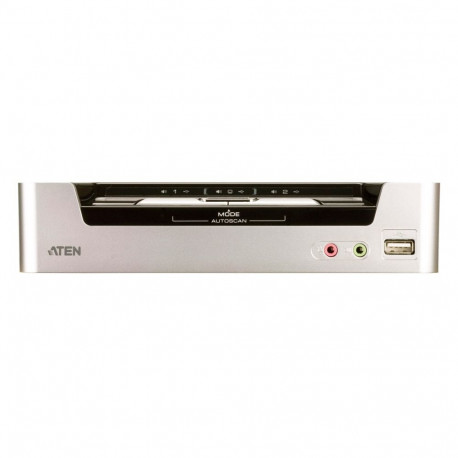 ATEN 2-port KVMP USB HDMI, usb hub, audio