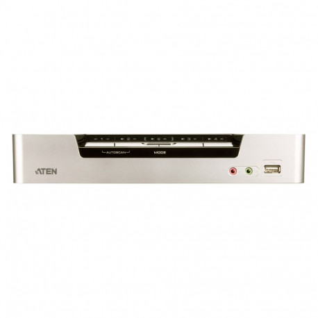 ATEN 4-port KVMP USB HDMI, usb hub, audio