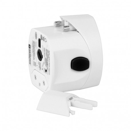 SCROSS Travel World Adapter Evo white