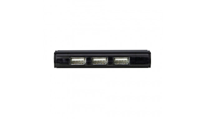 ATEN USB 2.0 HUB 4-portový without power adapter - černý
