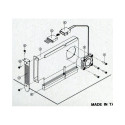 Cooling card in slot bracket - moveable