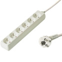 PremiumCord Extension power cord 230V 10m 6 outlets