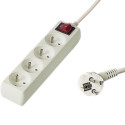  PremiumCord extension cord with switch 4 sockets 230V 7m
