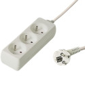 PremiumCord Extension power cord 230V 7m 3 outlets