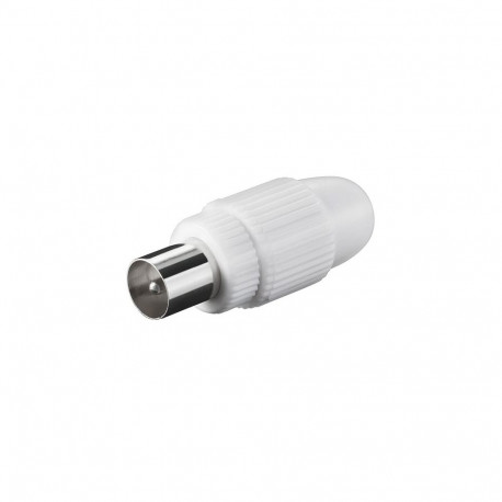 PremiumCord TV antenna connector IEC M, 75 Ohm