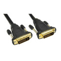 PremiumCord kaabel 2x DVI-D (24+1) M/M 2m