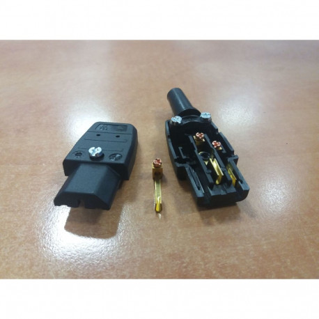 Power connector 230V/F IEC C13