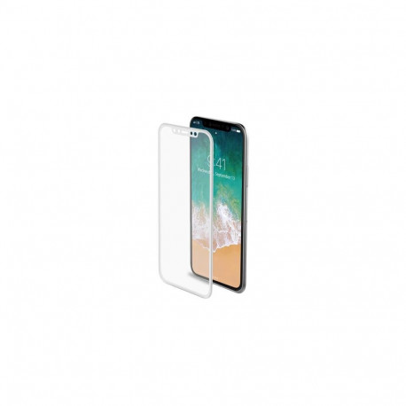 Apple iPhone X 3D screen GLASS by Celly White