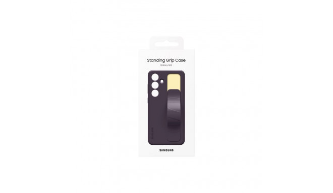 Samsung Galaxy S24 Standing Grip Cover Dark Violet