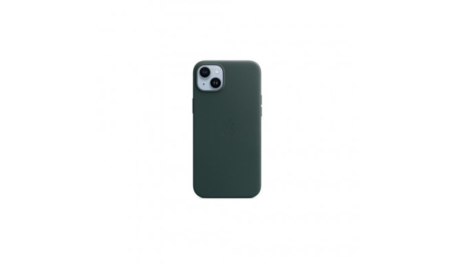 Apple iPhone 14 Plus Leather Case with MagSafe Forest Green