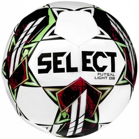Piłka nożna Select Hala Futsal Light DB v22 biało-zielono-różowa 17647/370017 4