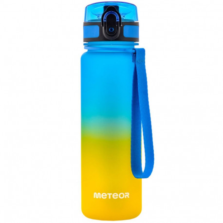 Meteor joogipudel 10107 500ml, sini-kollane