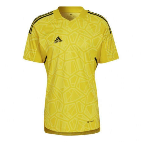 Koszulka męska adidas Condivo 22 Goalkeeper Jersey Short Sleeve żółta HF0138 XL