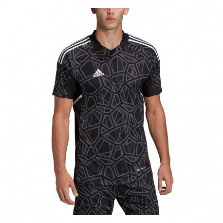 Koszulka męska Condivo 22 Goalkeeper Jersey Short Sleeve czarna HB1619 L