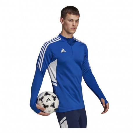 Adidas meeste pusa Condivo 22 Training 1/2 zip HA6271 M, sini-valge