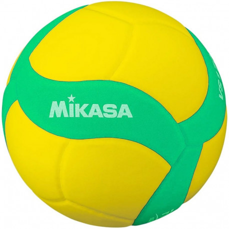 Piłka siatkowa Mikasa VS160W żółto-zielona 4