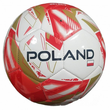 Piłka nożna Select Polska biało-czerwono-złota 18312 5
