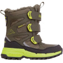 Buty dla dzieci Kappa Vipos Tex zielono-czarne 260902K 3133 32 Buty dla dzieci Kappa Vipos Tex zielono-czarne 260902K 3133 32